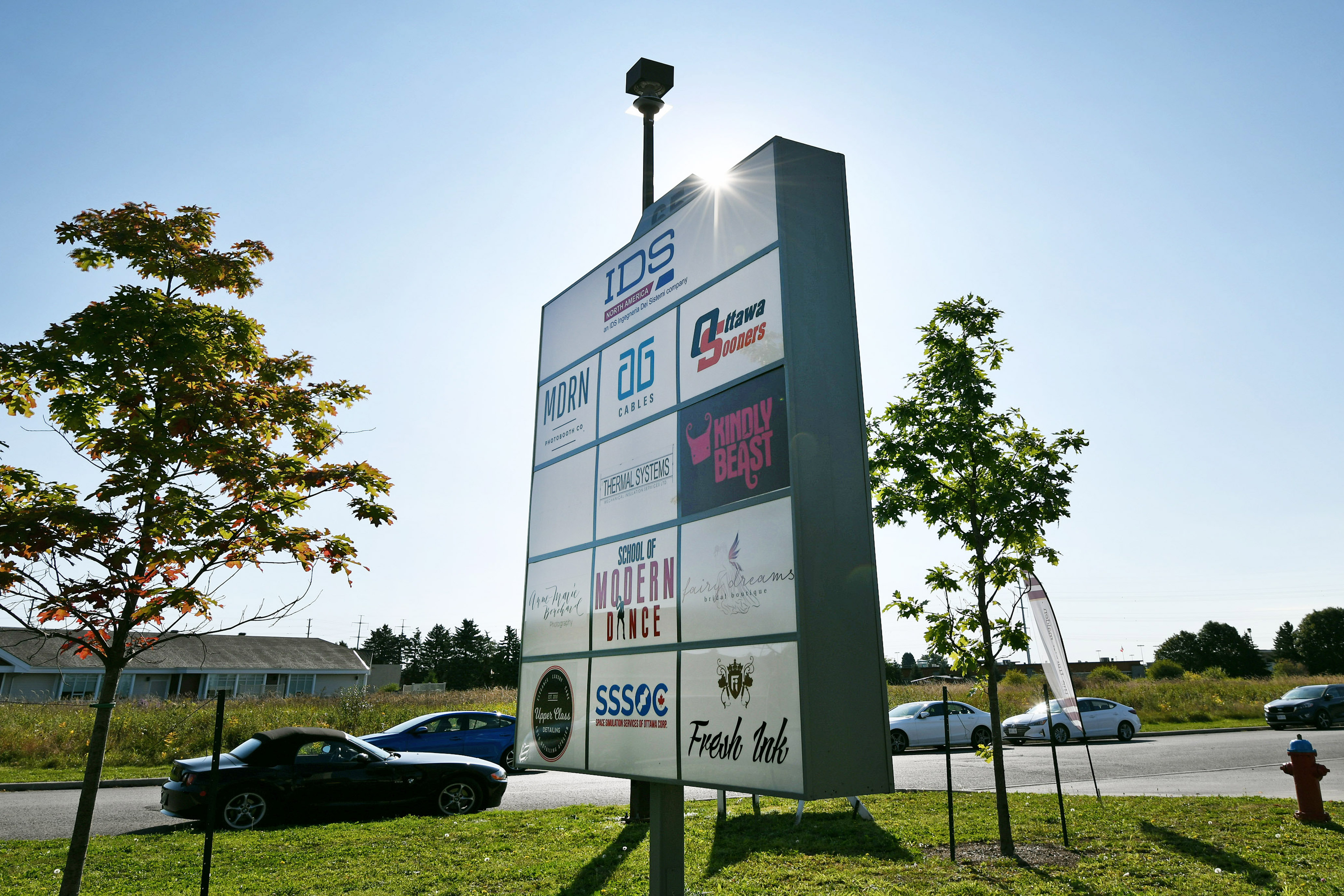 Tenant directory signage